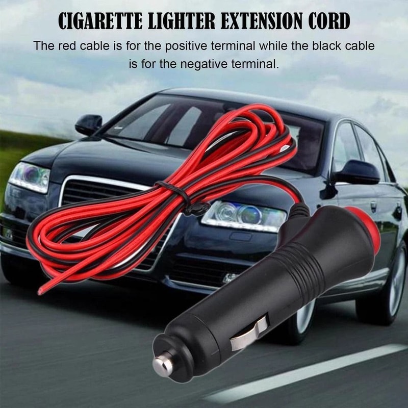 Car Cigarette Lighter Plug HighQuality Socket Connector OnOff Switch Cord For Auto Motorcycle 2