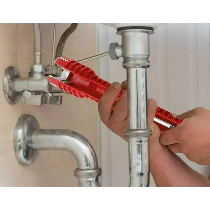 Multipurpose Faucet Wrench Tool Plumbing Repair Tool For Sink Installations Easy Faucet Nut Removal 0