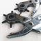 Leather Hole Puncher Tool Heavy Duty Hand Pliers Hole Sizes For Belt Leather Plastic Rubber 6