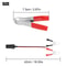 Cigarette Lighter Power Adapter Car Battery Alligator Clamp Clip DC Cable With Socket For Car Acces 6