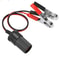Cigarette Lighter Power Adapter Car Battery Alligator Clamp Clip DC Cable With Socket For Car Acces 0