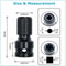 Hex Drive Socket Adapter Impact Wrench Drill Conversion Durable ChromiumVanadium Steel Chuck Tool K 5