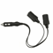 Dual Car Cigarette Lighter Splitter Adapter Auto Outlet Power Socket With Indicator Light 5