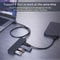 USB Hub Splitter Port USB Expander For Laptops Flash Drive HDD More 2