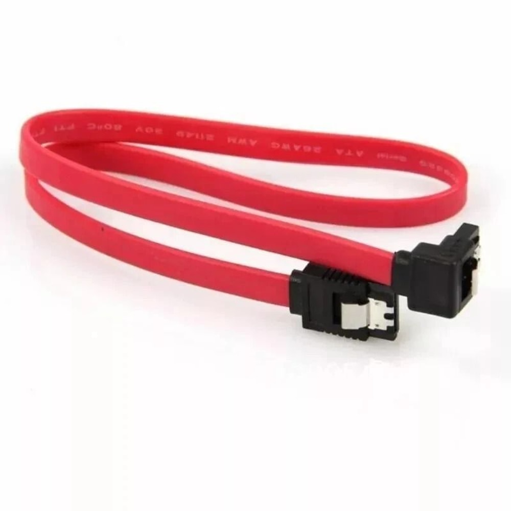 SATA Cable Degree Right Angle SSD HDD Hard Drive Data Cable With Secure Lock 3