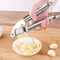 Stainless Steel Garlic Press Crusher Manual Squeezer Masher Mincer Durable Kitchen Tool 0