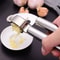 Stainless Steel Garlic Press Crusher Manual Squeezer Masher Mincer Durable Kitchen Tool 4