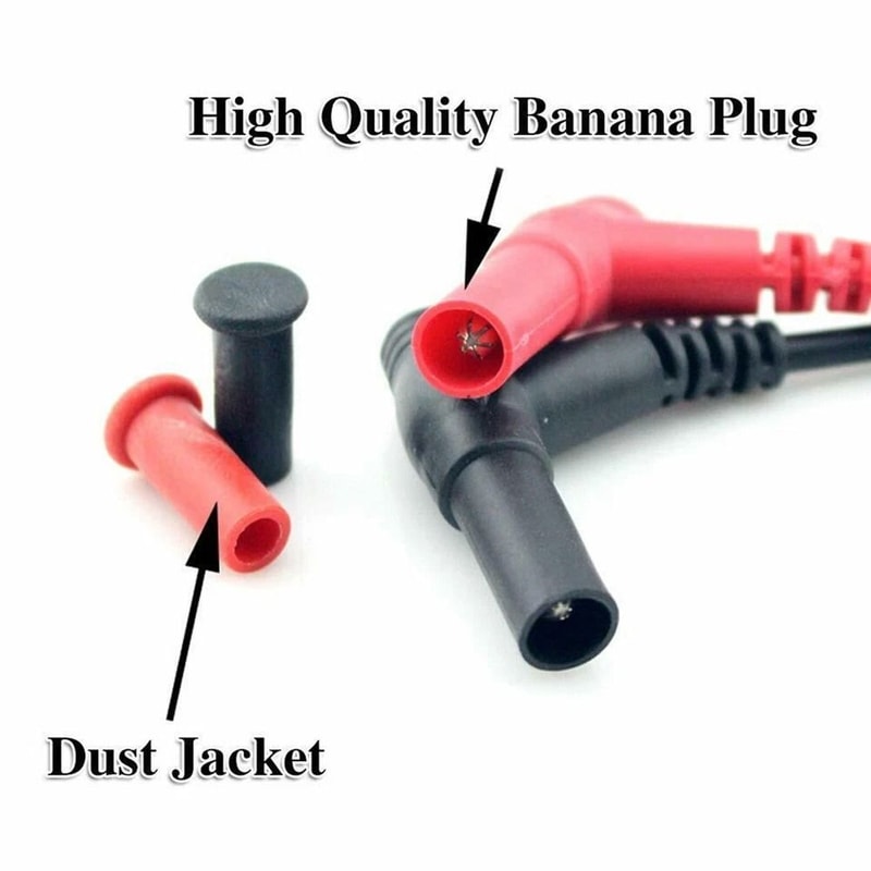 Electrical Alligator Clip Probes Multimeter Test Leads For Fluke Meter Universal Digital Meter Lead 2