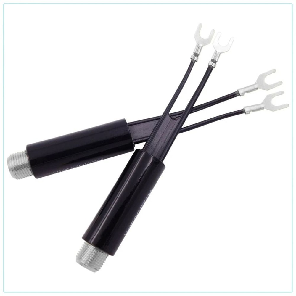 TV Antenna Matching Transformer UHF VHF FM Ohm Coaxial Cable Adapter Indoor Use 1