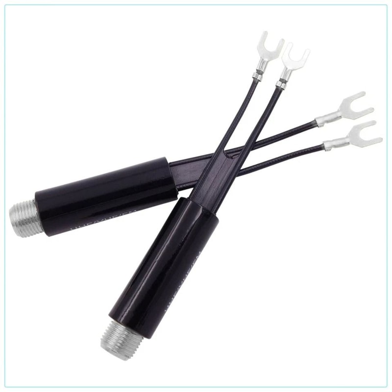 TV Antenna Matching Transformer UHF VHF FM Ohm Coaxial Cable Adapter Indoor Use 1