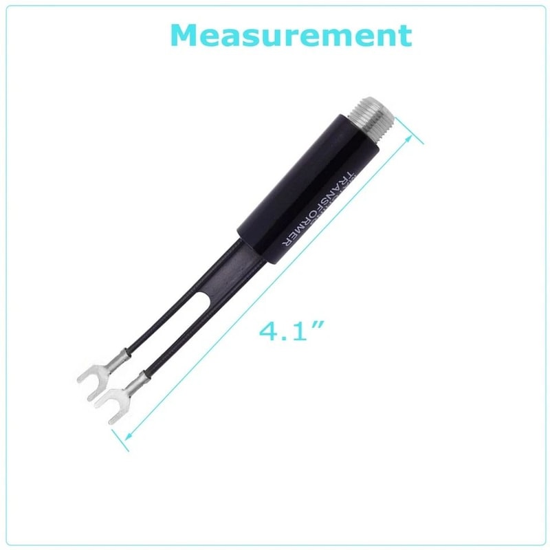 TV Antenna Matching Transformer UHF VHF FM Ohm Coaxial Cable Adapter Indoor Use 3