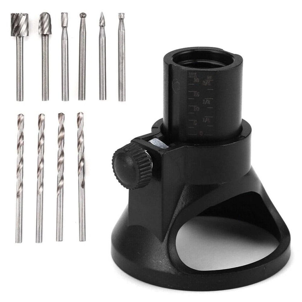 HSS Router Drill Bits Set Dremel Rotary Multi Tool Cutting Guide Versatile Attachment Kit For Proje 1