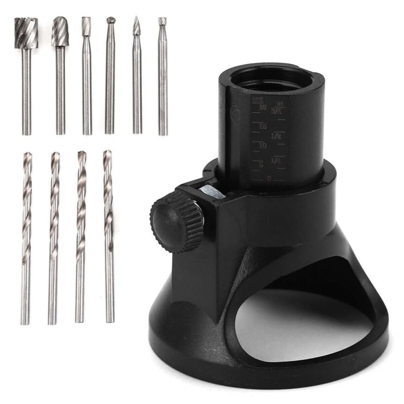 HSS Router Drill Bits Set Dremel Rotary Multi Tool Cutting Guide Versatile Attachment Kit For Proje 1