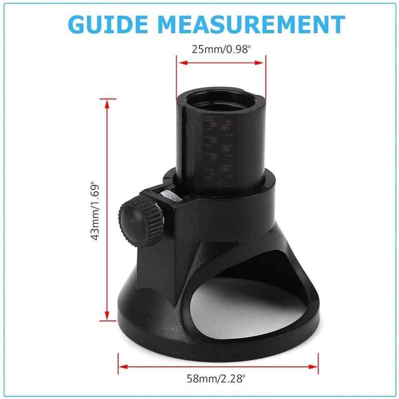HSS Router Drill Bits Set Dremel Rotary Multi Tool Cutting Guide Versatile Attachment Kit For Proje 4