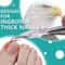 Heavy Duty Toenail Clippers For Ingrown Thick Nails Precision Nail Scissor Stainless Steel Comforta 5