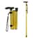Adjustable Folding Cane Walking Stick Aluminum Collapsible Travel Hiking Stick Portable Walking Aid 0