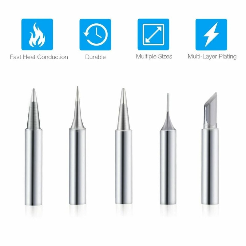 Hakko Soldering Station Tool Set Solder Screwdriver Iron Tips 3