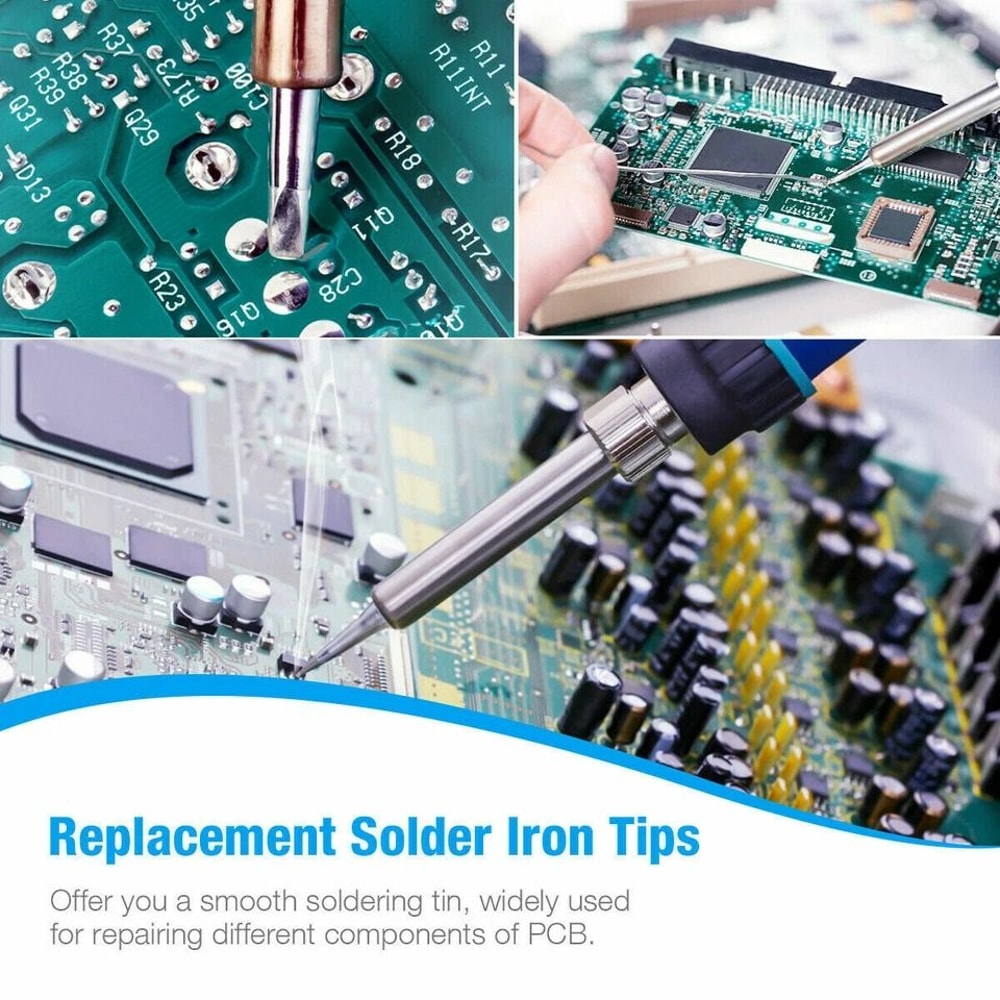 Hakko Soldering Station Tool Set Solder Screwdriver Iron Tips 5