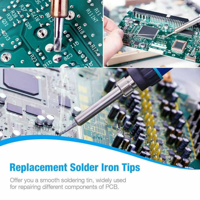 Hakko Soldering Station Tool Set Solder Screwdriver Iron Tips 5