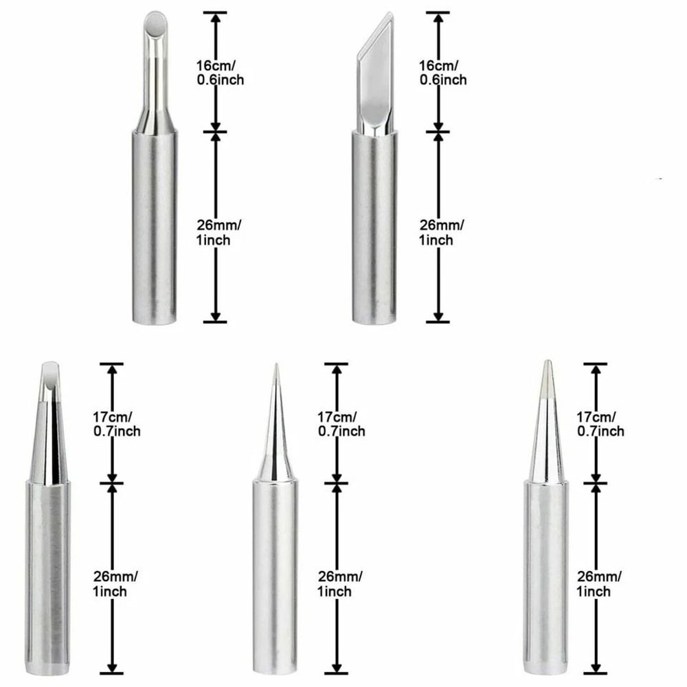 Hakko Soldering Station Tool Set Solder Screwdriver Iron Tips 6
