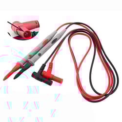 multimeter test leads kit, automotive back probe with alligator clips, pvc wire tool for digital testing