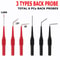 Multimeter Test Leads Kit Automotive Back Probe With Alligator Clips PVC Wire Tool For Digital Test 4