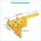 Wood Dowel Drilling Tool Handheld Doweling Jig Drill Guide For Quick And Accurate Joints Hole Saw K 6