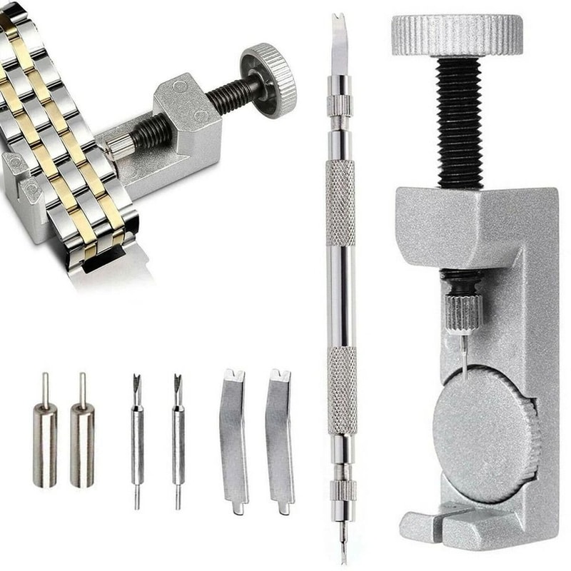 Watch Band Resizing Tool Strap Link Pin Remover Kit Adjustable Bracelet Repair Tool For Watchband A 3