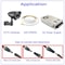 DC Power Connector Male Female Jack Plug No Crimping Professional Appearance For Power Cabling 7