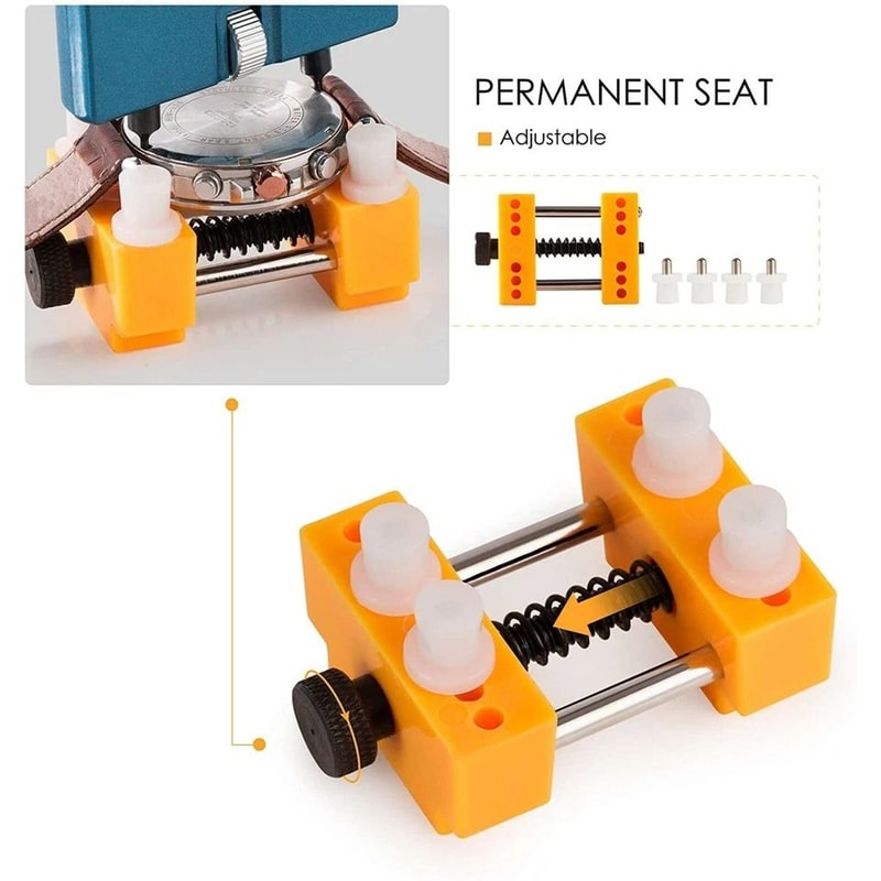 Adjustable Watch Back Case Opener Remover Holder Tool Repair Tool For Easy Watch Case Opening 1