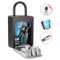 Combination Lockbox For House Key Key Lock Box For Outside Portable Wall Mounted 3