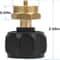 Propane Refill Adapter QCC1 Regulator Valve LB Cylinder Tank Coupler Bottle For BBQ Grills Camping 9