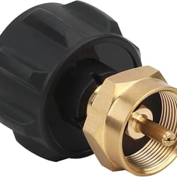 propane refill adapter, qcc1 regulator valve, lb cylinder tank coupler bottle for bbq grills, camping & tailgating