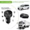 Digital LED Voltmeter USB Car Charger Dual Ports Cigarette Lighter Adapter Fast Charging 7