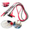 Universal Probe Test Leads Pin For Digital Multimeter High Quality Red And Black Sharp Precision 0