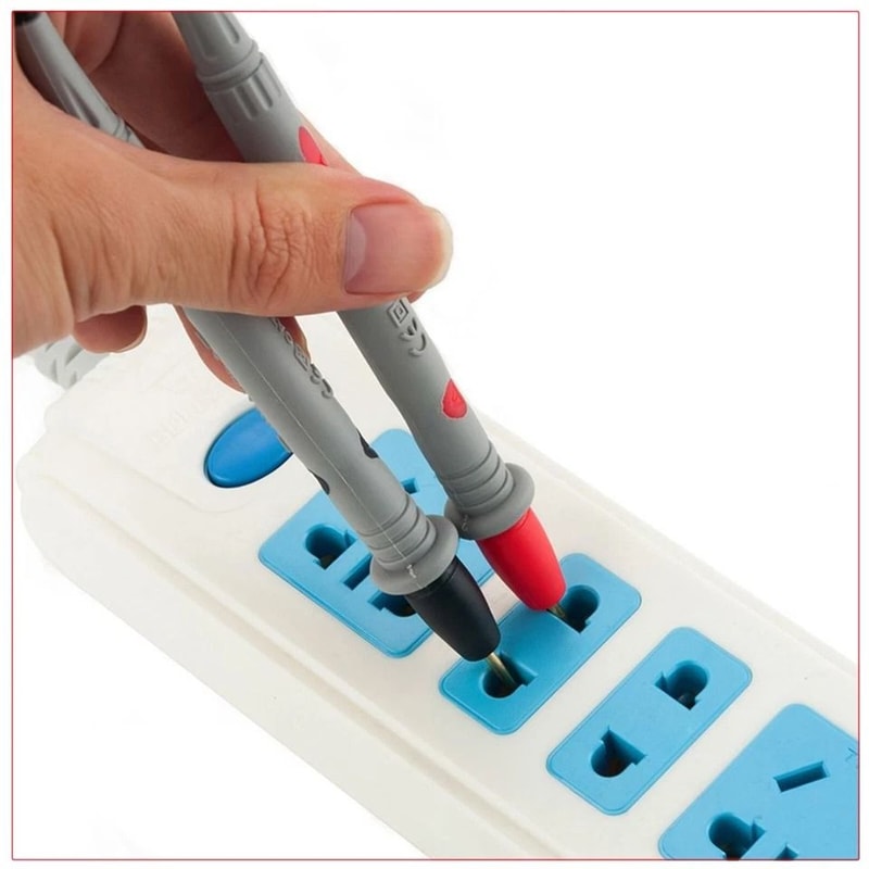 Universal Probe Test Leads Pin For Digital Multimeter High Quality Red And Black Sharp Precision 5