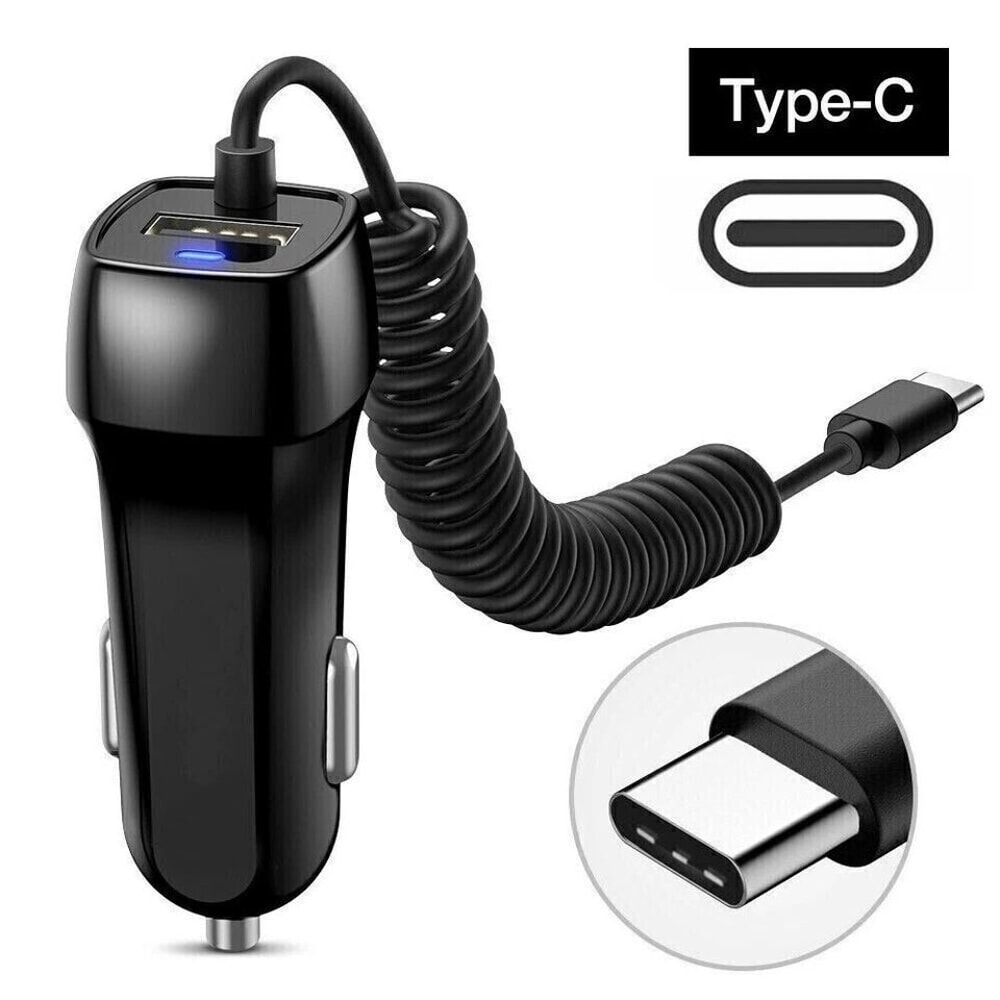 Cigarette Lighter Fast Charging Car Charger Adapter For USBC Devices Portable USB Plug For Mobile P 2