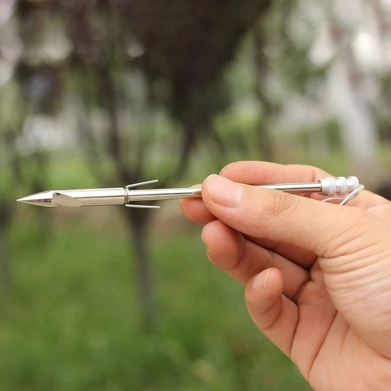 Fishing Slingshot Steel Hunting Tool Shooting Catapult Arrows Darts Ammo Perfect For Bow Fishing 0
