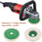 Dense Fine Wool Polishing Discs Buffing Pads For Angle Grinder Finishing Wheel With High Strength P 4