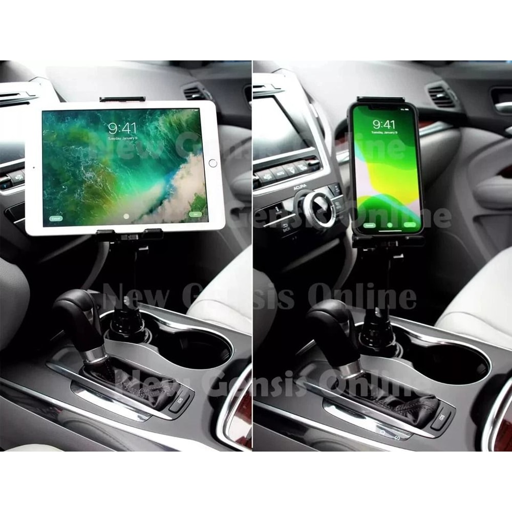 Adjustable Car Cup Phone Holder Upgraded Version Mount Cradle Universal Car Cup Stand For Phone 5