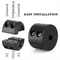 Heavy Duty ATV UTV Winch Stopper Waterproof Rubber Rope Hook Protector Compatible With Synthetic 2