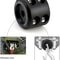 Heavy Duty ATV UTV Winch Stopper Waterproof Rubber Rope Hook Protector Compatible With Synthetic 5