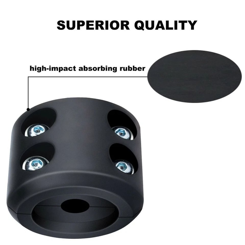 Heavy Duty ATV UTV Winch Stopper Waterproof Rubber Rope Hook Protector Compatible With Synthetic 6
