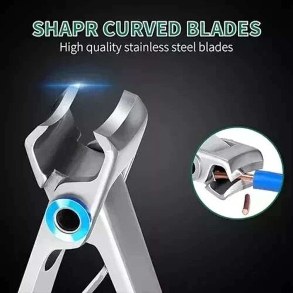 Heavy Duty Stainless Professional Toe Nail Clippers Set Extra Large For Thick Nails Ideal For Men W 1