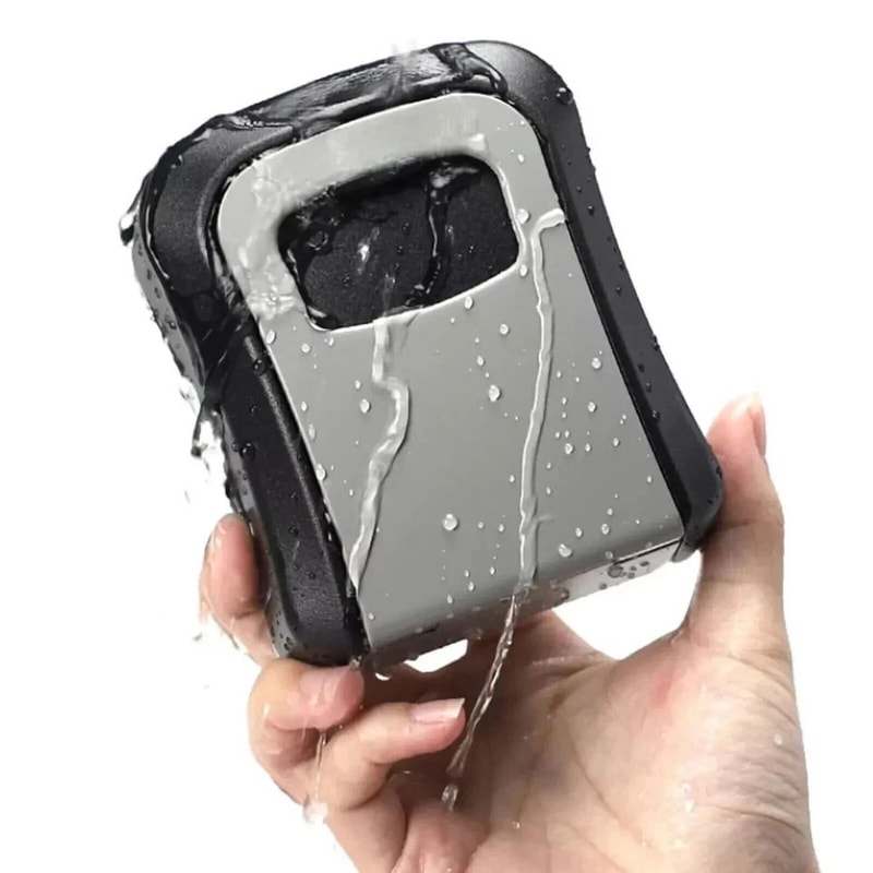 Adjustable Digit Combination Key Box Secure Storage Safe For Home Outdoor Padlock Dial Security 2