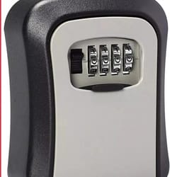 adjustable digit combination key box, secure storage safe for home, outdoor padlock, dial security