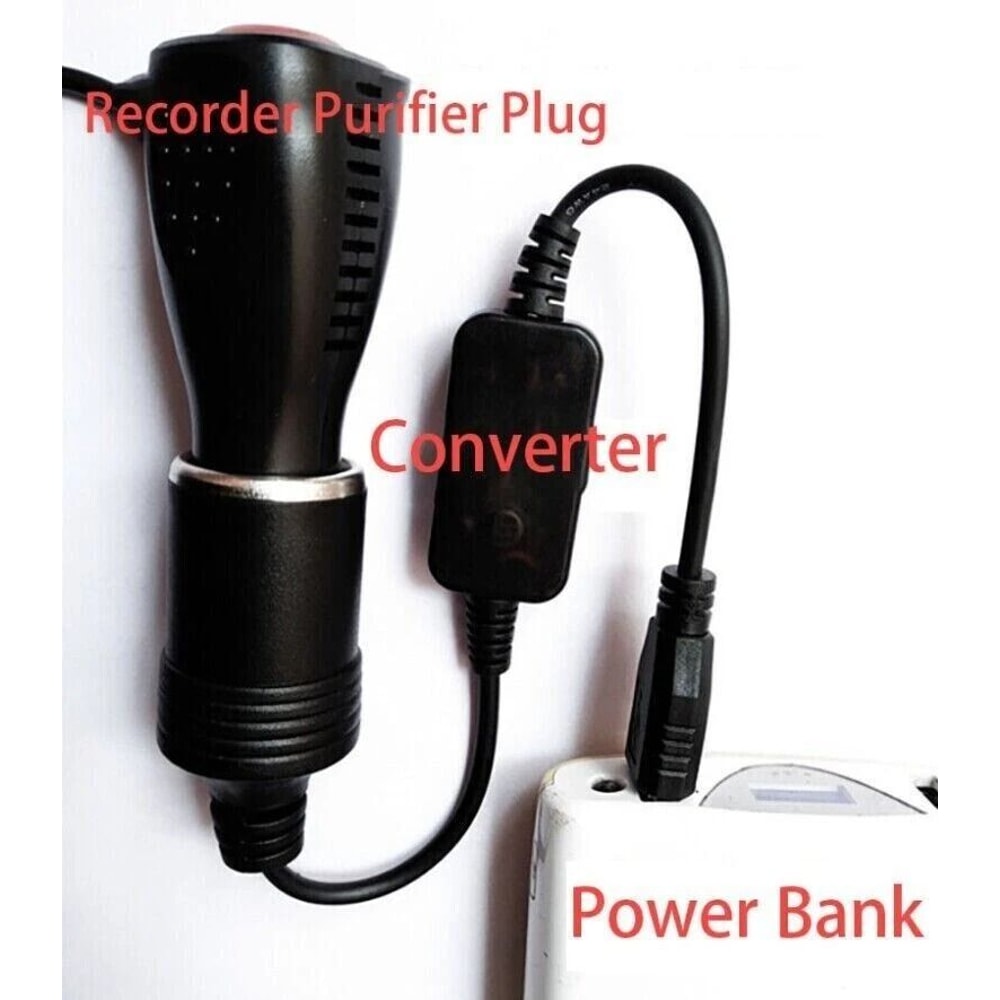 USB To Car Cigarette Lighter Adapter Converter Power Cable For Car Electronics Dash Cams Heated Sea 6