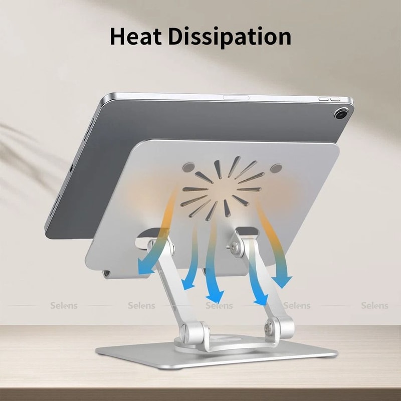 Rotatable Tablet Stand Adjustable Aluminum Holder For IPad Smartphone IPhone Compatible With Tablet 4