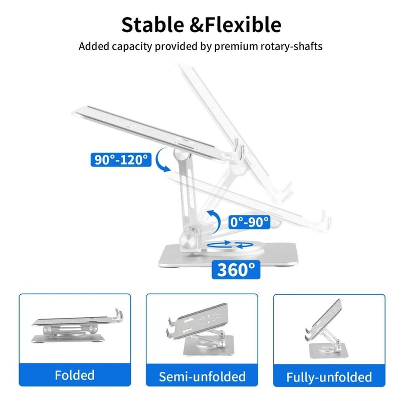 Rotatable Tablet Stand Adjustable Aluminum Holder For IPad Smartphone IPhone Compatible With Tablet 6