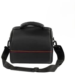 large waterproof camera bag shoulder pouch for nikon, canon, dslr, lens & accessories case, travel-friendly camera carry
